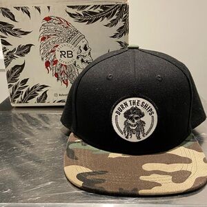 Relentless Betrayal Burn The Ships Baseball Cap Hat